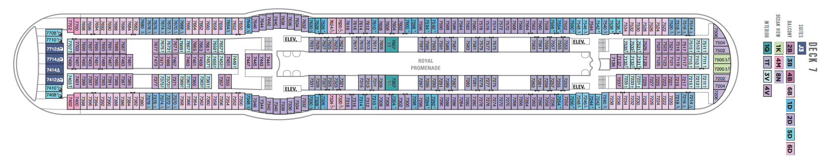 RCI Independence of the Seas Deck Plans Deck 7.png